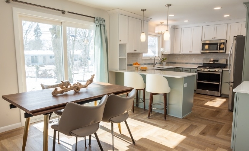 Stunning Kitchen with Natural Light Kitchen near Ann Arbor Michigan